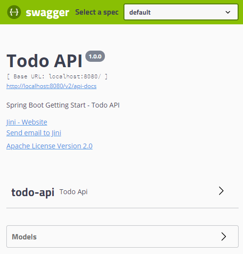 Test Api with Swagger UI